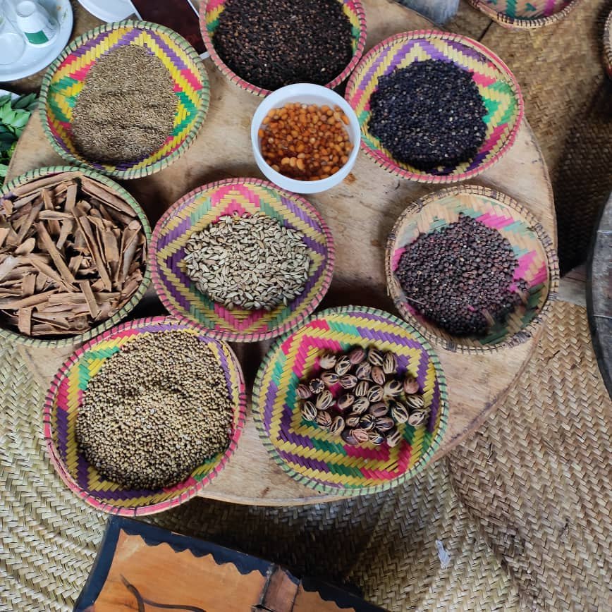Zanzibar spice selection